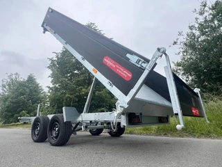 Henra Major Black Label 351x185cm 3-zijdige Kipper 3500kg Alu opzetborden