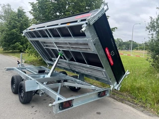 Henra Major Black Label 351x185cm 3-zijdige Kipper 3500kg Alu opzetborden