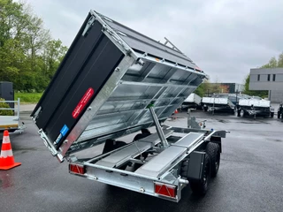 Hapert Cobalt + 335x180cm 3-zijdige Kipper 3500kg Dubbel Alu opzetborden code : 912