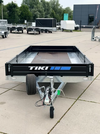 Tiki Trailers TIKI FX 460X216 3.5T FLATBED - BLACK - 10" BAND