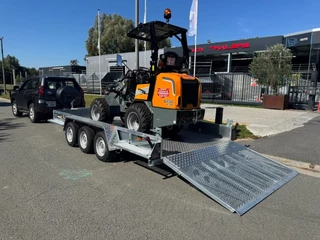 Variant 3520 M5 Machinetransporter 460x198 cm 3500kg Oprijklep Alu vloer