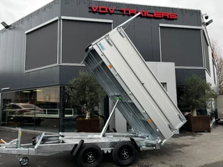 Hapert Cobalt HM-2 Ferro 335x180x40cm 3-zijdige Kipper 3500kg Dubbel Alu opzetborden 40cm