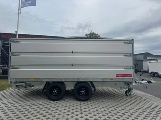 Hapert Cobalt HM-2 Ferro 335x180x40cm 3-zijdige Kipper 3500kg Driedubbel Alu opzetborden 40cm