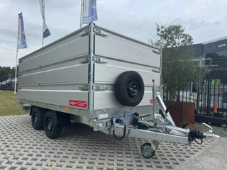 Hapert Cobalt HM-2 Ferro 335x180x40cm 3-zijdige Kipper 3500kg Driedubbel Alu opzetborden 40cm