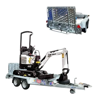 Ifor Williams GH126 LED Machinetransporter 366×184 cm 3500 kg Oprijklep