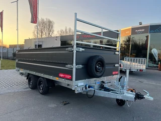 Hapert Cobalt+ 3-zijdige Ferro Kipper | 400x200cm | 3500kg Geremd | Dubbele Borden | Paraboolvering | Oprijplaten