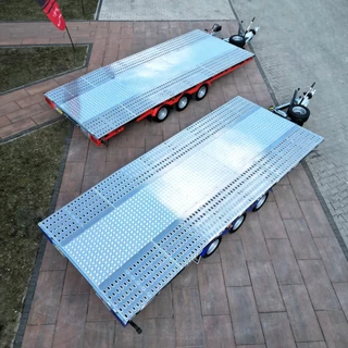 TA-NO SCORPIO 55 PREMIUM Autotransporter 550x210 cm 3500kg + ALU middenvloer LED