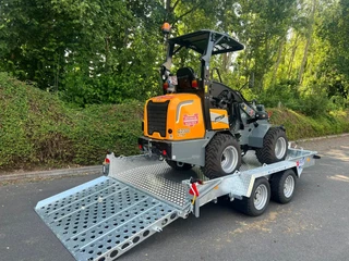 Ifor Williams GH126 Machinetransporter 366×184 cm 3500 kg Oprijklep Alu vloer