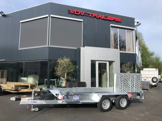 Ifor Williams GH126 LED Machinetransporter 366×184 cm 3500 kg Oprijklep