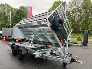 Hapert Cobalt + 335x180cm 3-zijdige Kipper 3500kg Dubbel Alu opzetborden code : 912