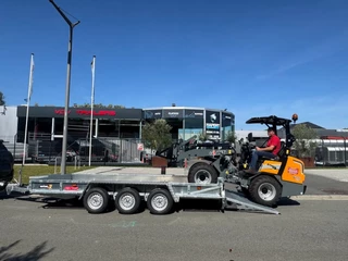 Variant 3520 M5 Machinetransporter 460x198 cm 3500kg Oprijklep Alu vloer