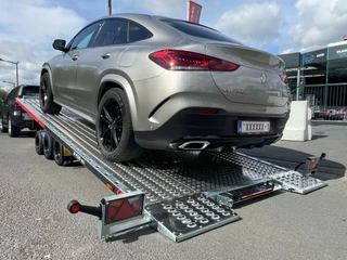 Lorries PL35-6021 Autotransporter 3500kg + ALU middenvloer 600x210cm LED met Elektrische Lier