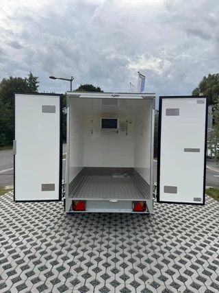 Variant 752 DK2 205x130x160 750Kg Koelwagen Aluminium traanplaat op de vloer