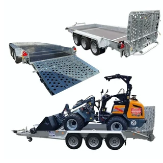 Ifor Williams GH146 LED Machinetransporter 419×184 cm 3500 kg Oprijklep